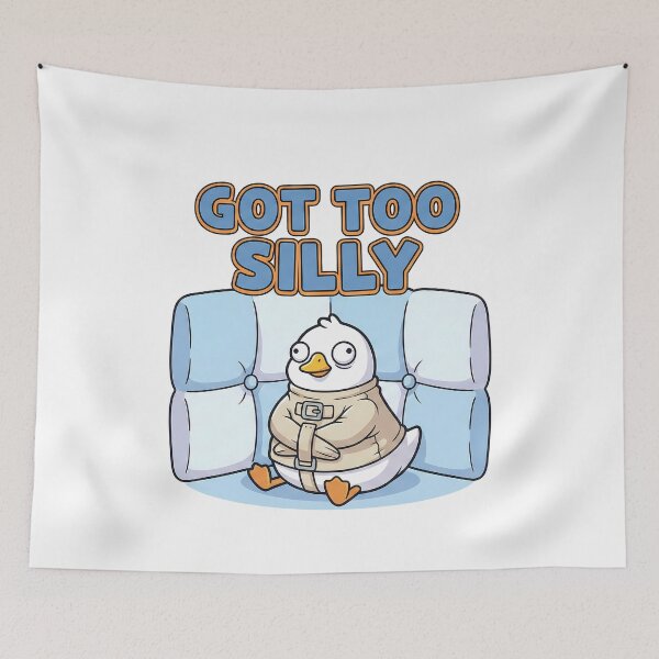Item preview, Got Too Silly Goose Straightjacket Padded Room designed and sold by k3rstman1.