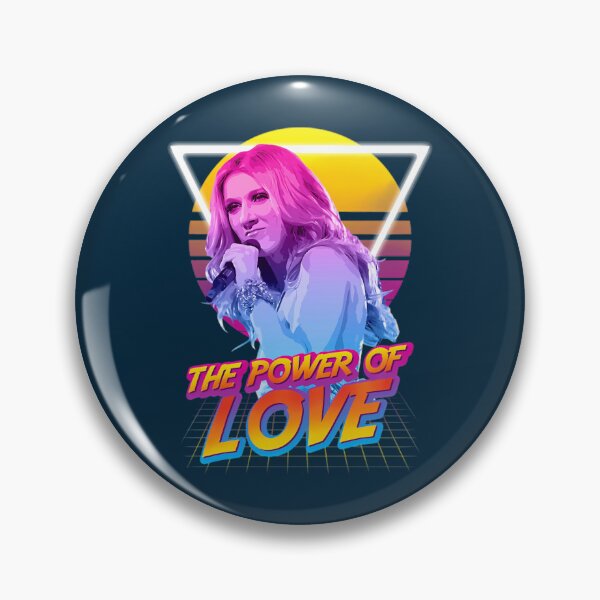 Item preview, Celine Dion Metal The Power of love 80s style  designed and sold by SandraTorrez.