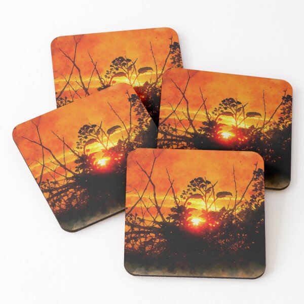 Item preview, Sunset Through the Trees designed and sold by M.ALK.Watercolor.