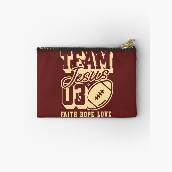 Item preview, Team Jesus football designed and sold by Yuzik.