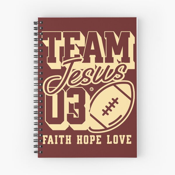 Item preview, Team Jesus football designed and sold by Yuzik.