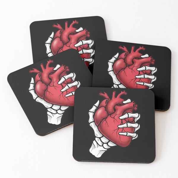 Item preview, Skeleton Holding Heart designed and sold by k3rstman1.