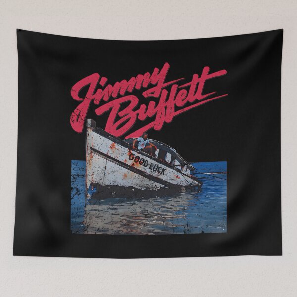 Item preview, Jimmy Buffett On Boat Good Luck Vintage designed and sold by AylmerUmie.