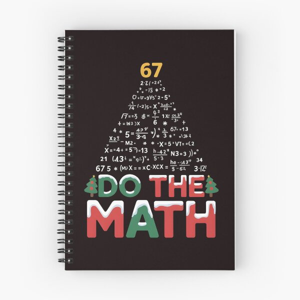 Item preview, Six Seven Meme Holiday Edition – Do the Math 67 Christmas Design designed and sold by Redgiant87x.