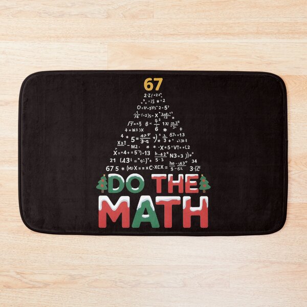 Item preview, Six Seven Meme Holiday Edition – Do the Math 67 Christmas Design designed and sold by Redgiant87x.