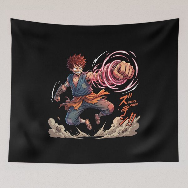 Item preview, Legendary Elastic Warrior – Original Anime Battle Design designed and sold by ThroneOfAnime.