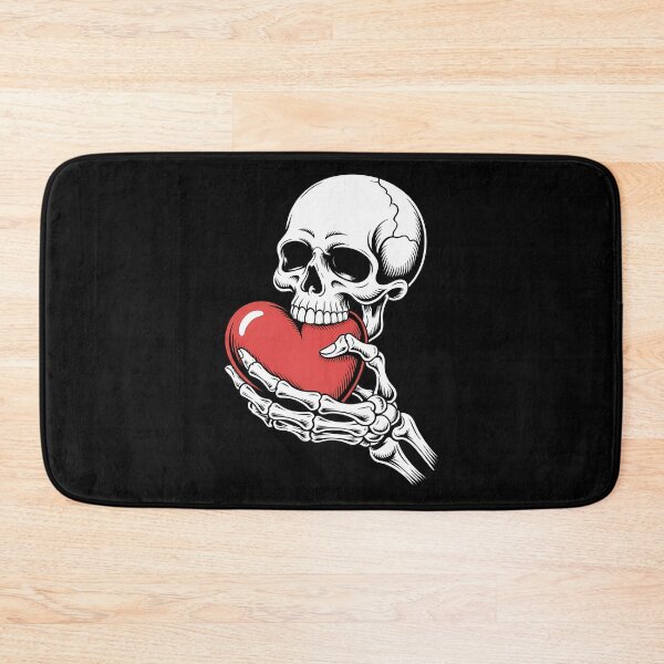 Item preview, Gothic Skeleton Eating Red Heart designed and sold by k3rstman1.