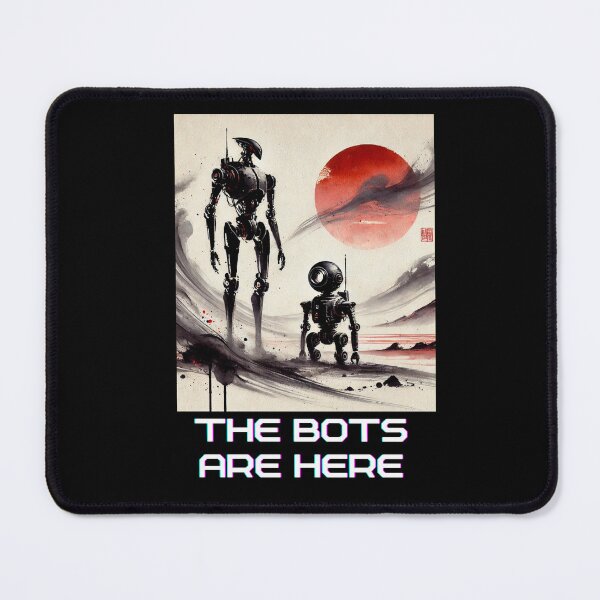 Item preview, Futuristic Humanoid Robot designed and sold by TEEJAMBOREE.
