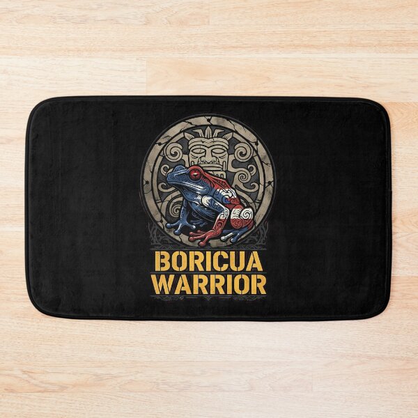 Item preview, Boricua Warrior Coqui Frog Taino Heritage designed and sold by k3rstman1.