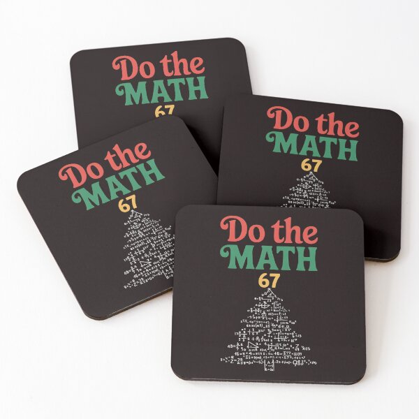 Item preview, Do the Math 67 Meme - Math Teacher Christmas Humor designed and sold by Redgiant87x.