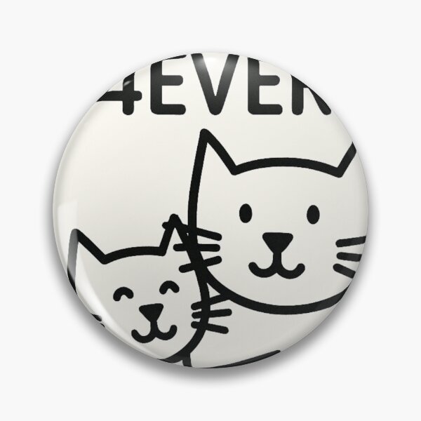Item preview, Best friends, cartoon stick cats designed and sold by Grimtruths.