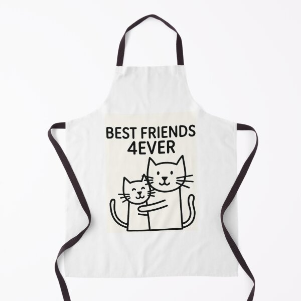 Item preview, Best friends, cartoon stick cats designed and sold by Grimtruths.