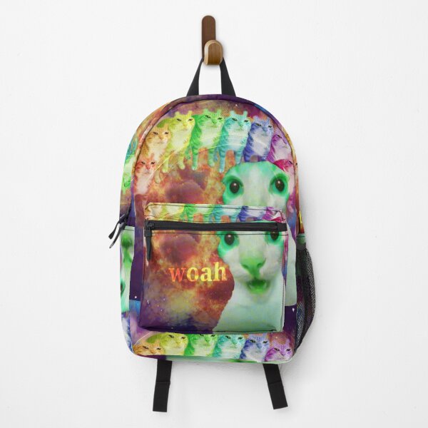Item preview, woah, bodacious alien cat rainbow explosion in space!! designed and sold by SamG9.