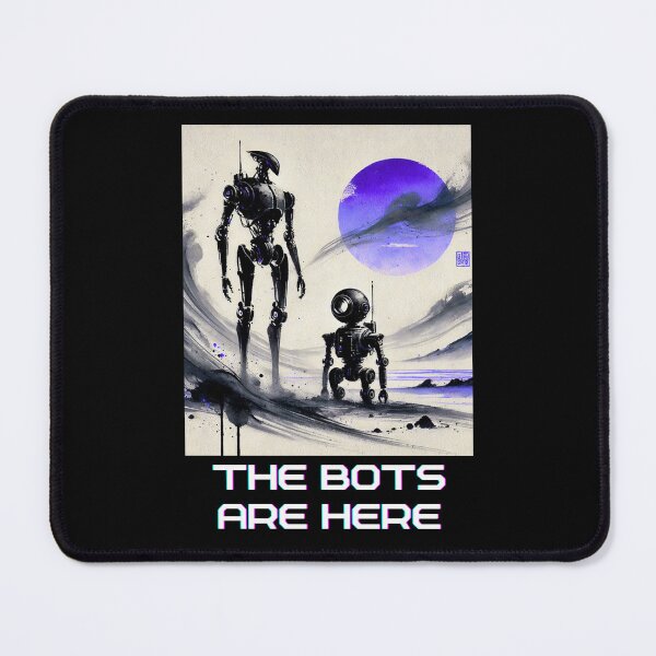 Item preview, Futuristic Humanoid Robot designed and sold by TEEJAMBOREE.