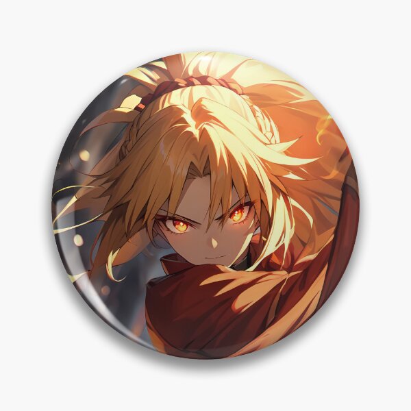 Item preview, Blazing Warrior Red Saber Mordred Fate Grand Order Anime Girl Waifu Fury designed and sold by TorbenKuhano.