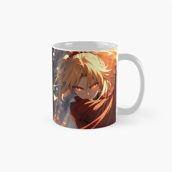 Item preview, Blazing Warrior Red Saber Mordred Fate Grand Order Anime Girl Waifu Fury designed and sold by TorbenKuhano.
