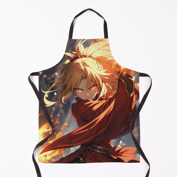 Item preview, Blazing Warrior Red Saber Mordred Fate Grand Order Anime Girl Waifu Fury designed and sold by TorbenKuhano.