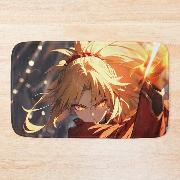 Item preview, Blazing Warrior Red Saber Mordred Fate Grand Order Anime Girl Waifu Fury designed and sold by TorbenKuhano.