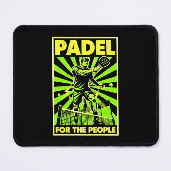 Item preview, Funny Padel Tennis For The People Vintage Propaganda Player designed and sold by GrandeDuc.