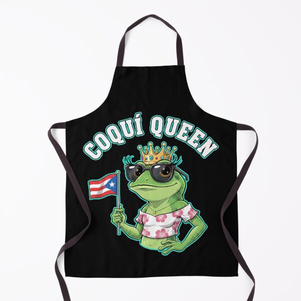 Item preview, Coquí Queen Puerto Rico Flag Frog designed and sold by k3rstman1.