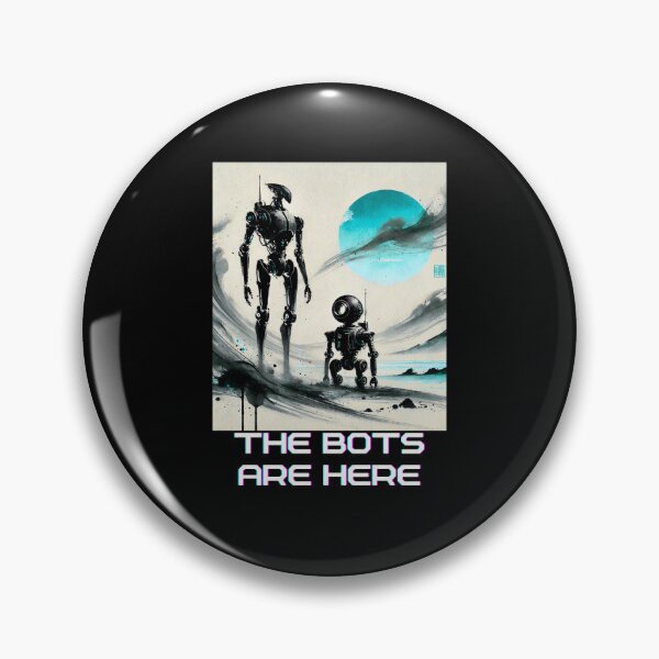 Item preview, Futuristic Humanoid Robot designed and sold by TEEJAMBOREE.
