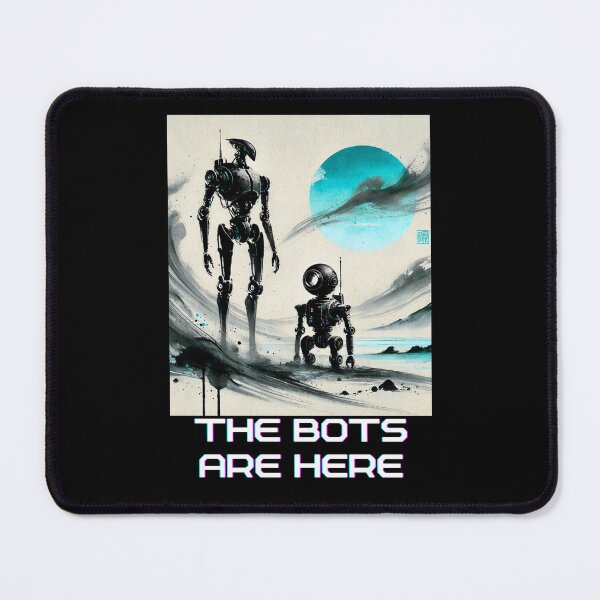 Item preview, Futuristic Humanoid Robot designed and sold by TEEJAMBOREE.