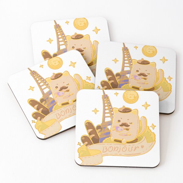 Item preview, Bonjour Cute Cat designed and sold by Luminiji.