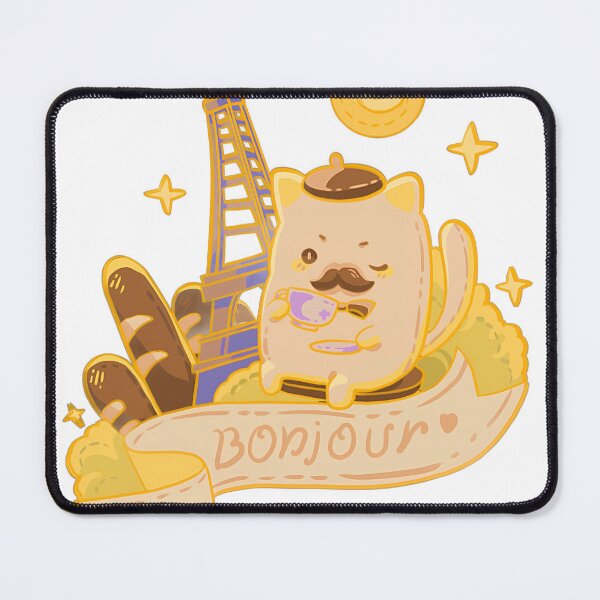 Item preview, Bonjour Cute Cat designed and sold by Luminiji.