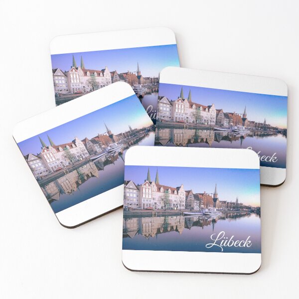 Item preview, Lübeck: Where Hanseatic History Meets Pastel Skies designed and sold by Tammigrafie.