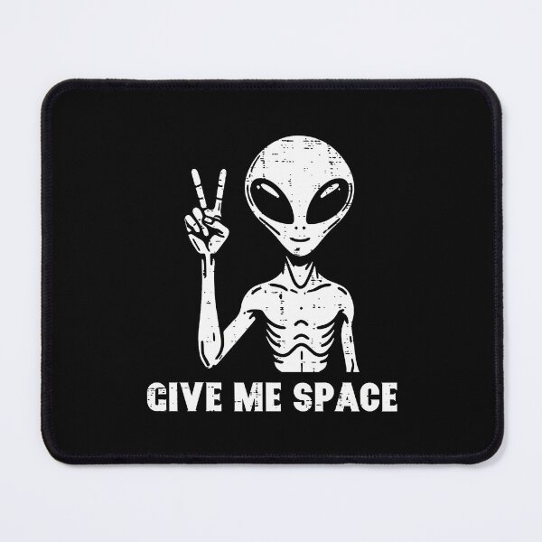 Item preview, Alien Peace Give Me Space Funny Humor Joke Women Men Kids designed and sold by TamaraIrma.