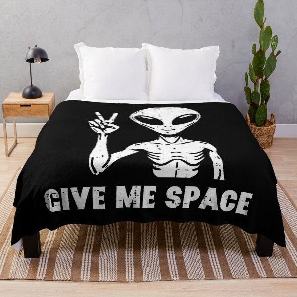 Item preview, Alien Peace Give Me Space Funny Humor Joke Women Men Kids designed and sold by TamaraIrma.