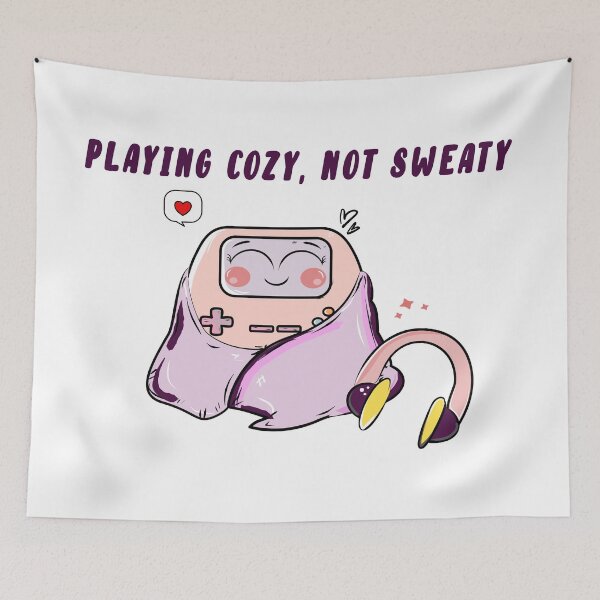 Item preview, Cozy Gamer Console – Cute Gaming Illustration designed and sold by ForcePrint.