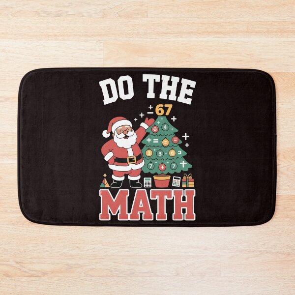 Item preview, Christmas Math Joke Meme – Do the Math 67 Teacher Humor designed and sold by Redgiant87x.