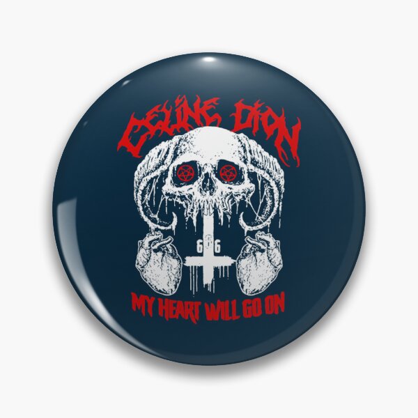 Item preview, Celine Dion Death Metal My Heart Will Go On Oversized  designed and sold by SandraTorrez.