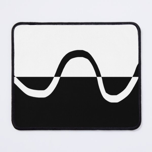 Item preview, Yin Yang Wave — Minimal Abstract Balance Design designed and sold by RigidFascia.