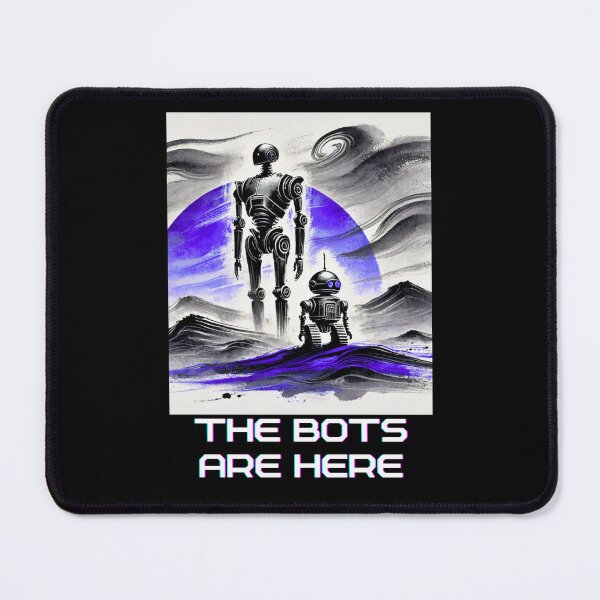 Item preview, Futuristic Humanoid Robot designed and sold by TEEJAMBOREE.