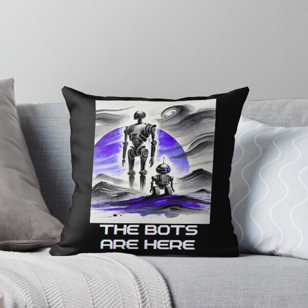 Item preview, Futuristic Humanoid Robot designed and sold by TEEJAMBOREE.