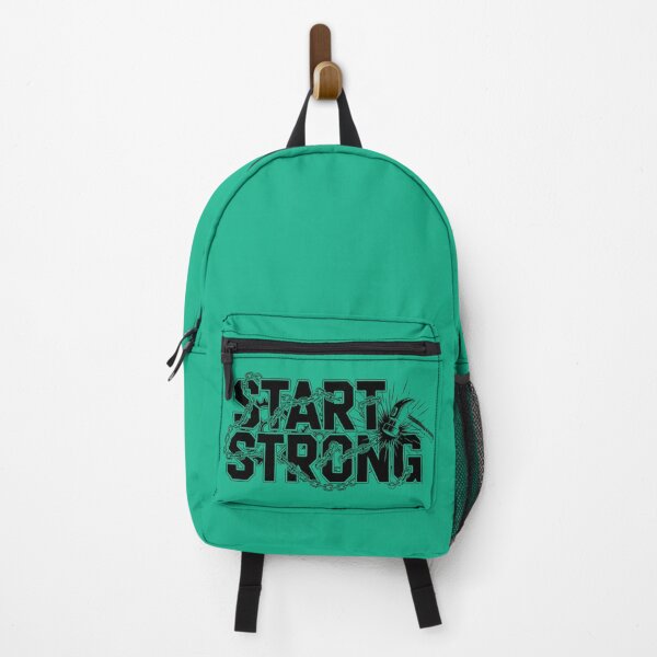 Item preview, Start Strong – Motivational Minimalist Quote designed and sold by TextMood.