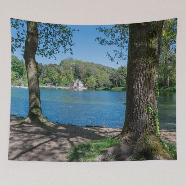 Item preview, Sunshine & Shadows - Swanbourne Lake designed and sold by HazyApplePhoto.