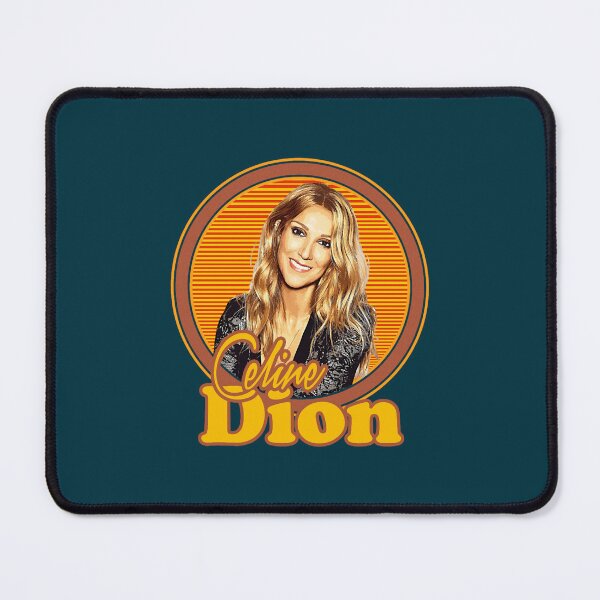 Item preview, Retro Celine Dion Portrait Fan Art Tribute designed and sold by SandraTorrez.
