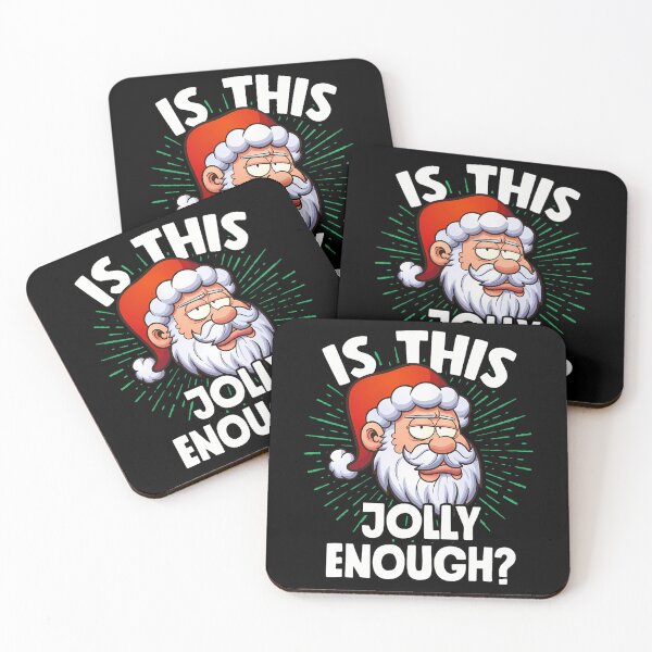 Item preview, Classic Merry Christmas Funny This Jolly Is Meme Enough designed and sold by ChrisMccarro.