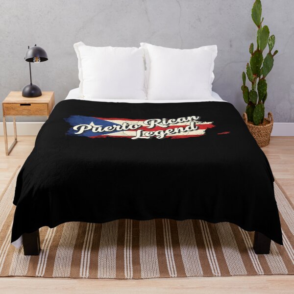 Item preview, Puerto Rican Legend Distressed Flag Map designed and sold by k3rstman1.