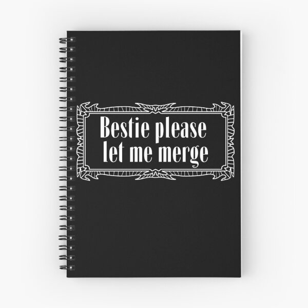Item preview, Bestie please let me merge Funny Meme Crash Bumper designed and sold by OldSkullDesigns.