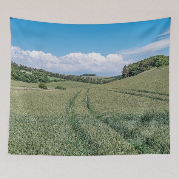 Item preview, Crop Lines to Chanctonbury Ring designed and sold by HazyApplePhoto.