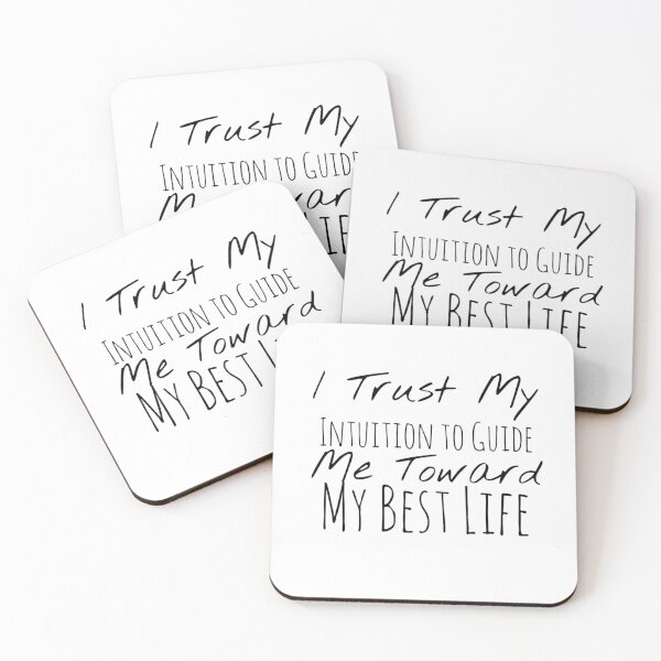 Item preview, I Trust My Intuition to Guide Me Toward My Best Life – Intuition Affirmation designed and sold by Camila  Ardila.