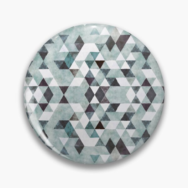 Item preview, Abstract Geometric Watercolor Triangle Pattern in Gray designed and sold by Petra Lang.