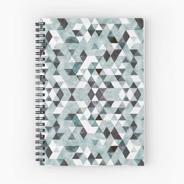 Item preview, Abstract Geometric Watercolor Triangle Pattern in Gray designed and sold by Petra Lang.