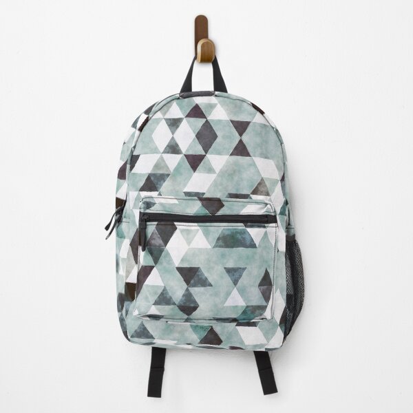 Item preview, Abstract Geometric Watercolor Triangle Pattern in Gray designed and sold by Petra Lang.