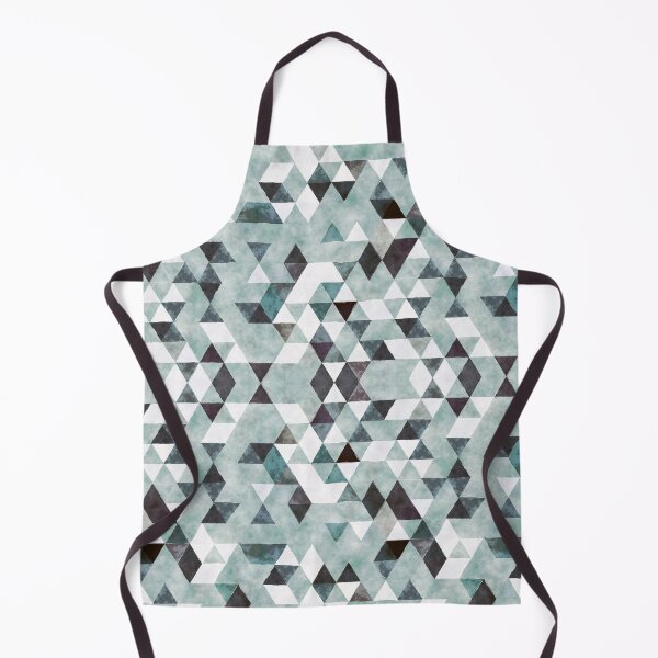 Item preview, Abstract Geometric Watercolor Triangle Pattern in Gray designed and sold by Petra Lang.