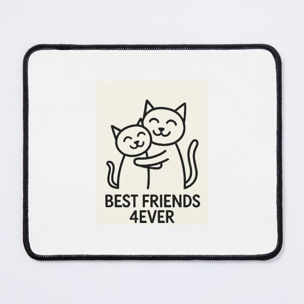 Item preview, Best friends, cats, cartoon designed and sold by Grimtruths.